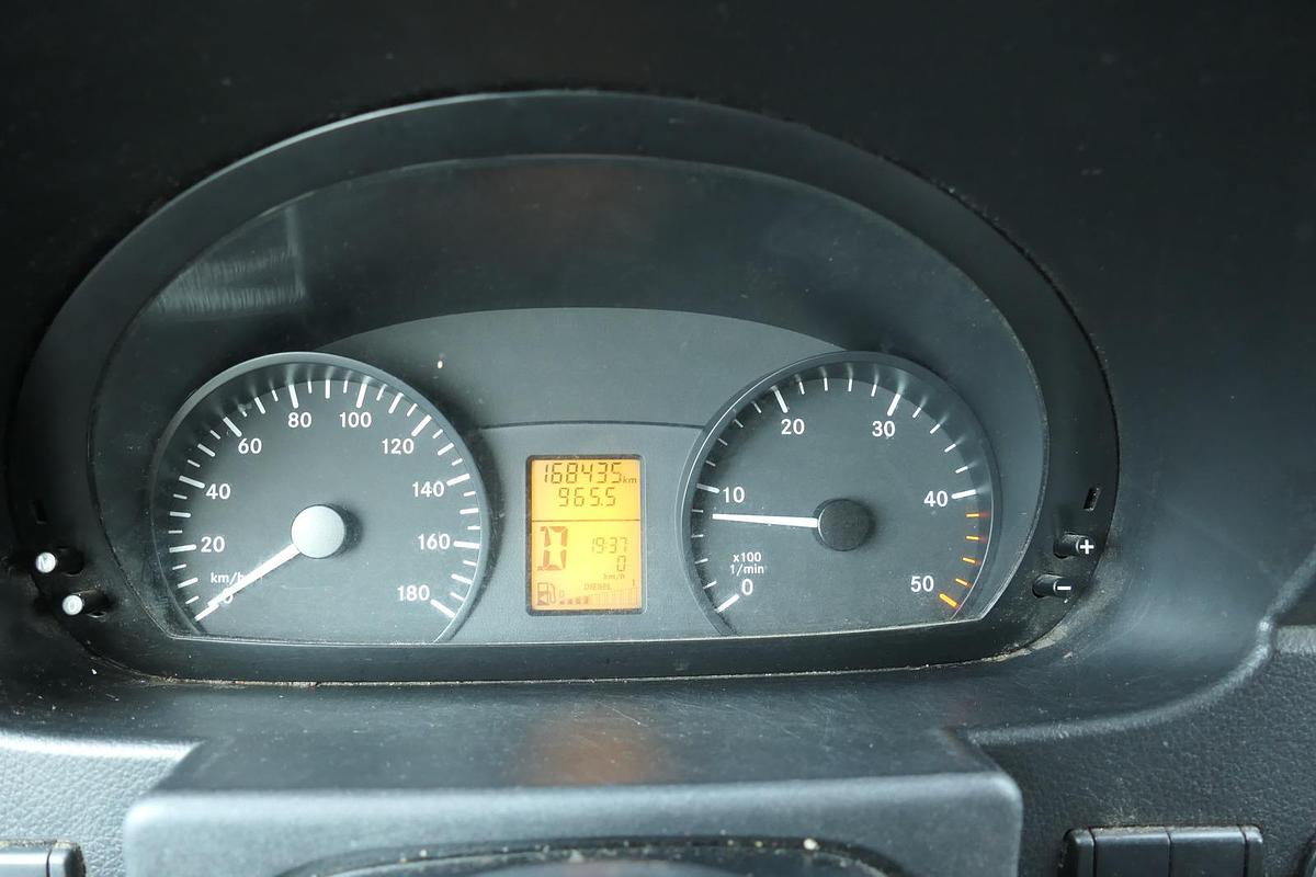 Gebraucht Mercedes-Benz SPRINTER 310 CDI MAXI EURO-5 KOFFER REGALE KAMERA DURCHGANG COC