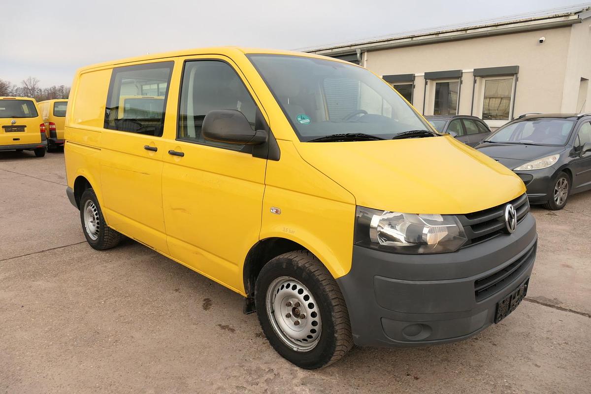 Gebraucht Volkswagen T5 Transporter 2.0 TDI PARKTRONIK EURO-5 2xSCHIEBETÜR CoC