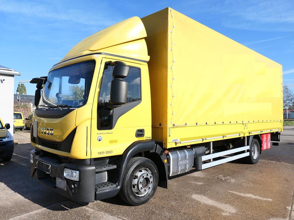 Gebraucht Iveco EuroCargo ML 120 E 25 EURO-6 AHK LBW 3-SITZER CoC