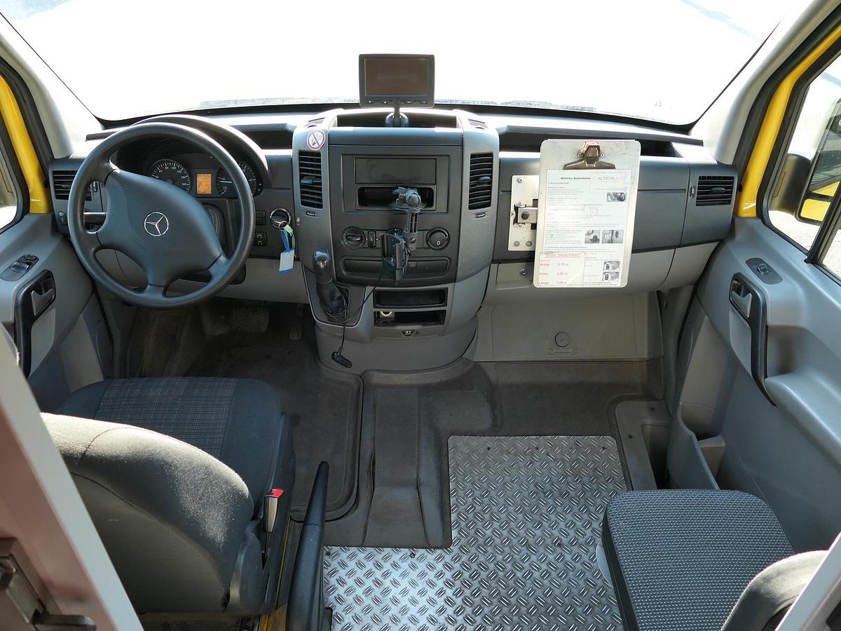 Gebraucht Mercedes-Benz SPRINTER 310 CDI MAXI EURO-5 KOFFER REGALE KAMERA DURCHGANG