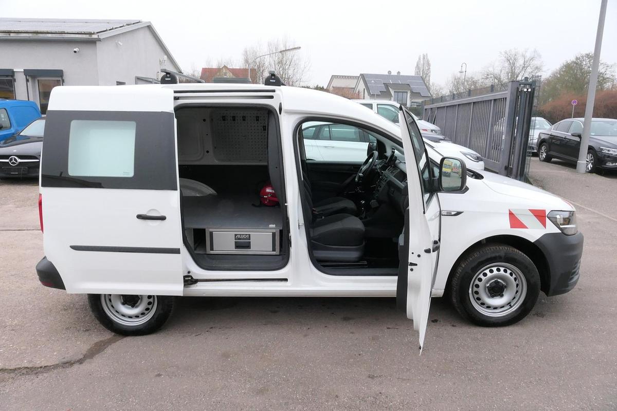Gebraucht Volkswagen Caddy 2.0 TDI 4Motion Klima Werkstatteinbauten