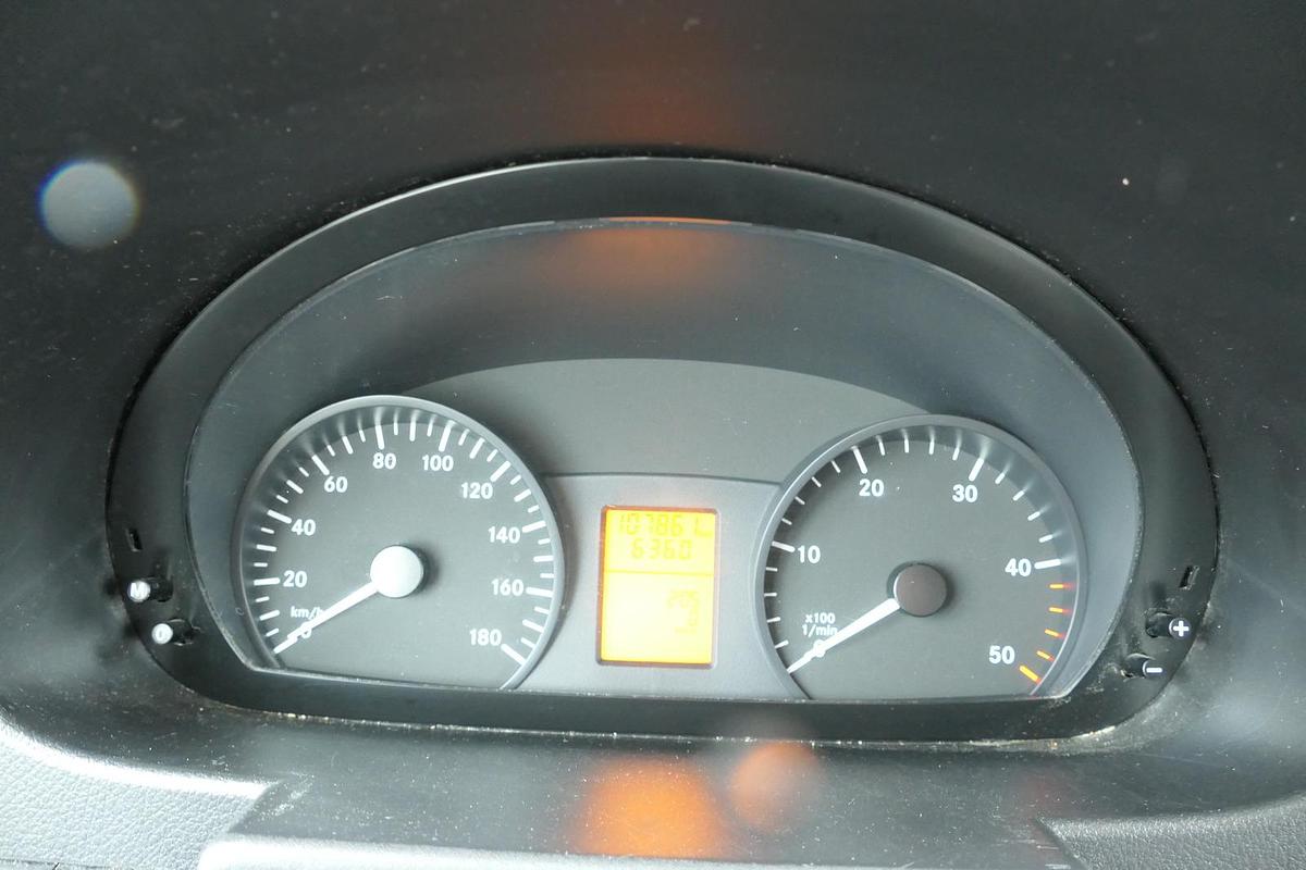 Gebraucht Mercedes-Benz SPRINTER 310 CDI MAXI EURO-5 KOFFER REGALE KAMERA DURCHGANG