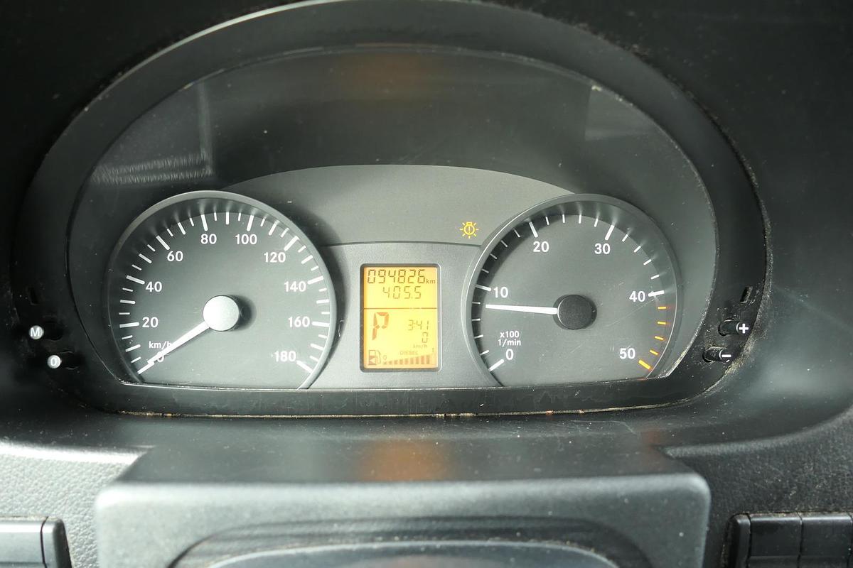 Gebraucht Mercedes-Benz SPRINTER 310 CDI MAXI EURO-5 KOFFER REGALE KAMERA DURCHGANG