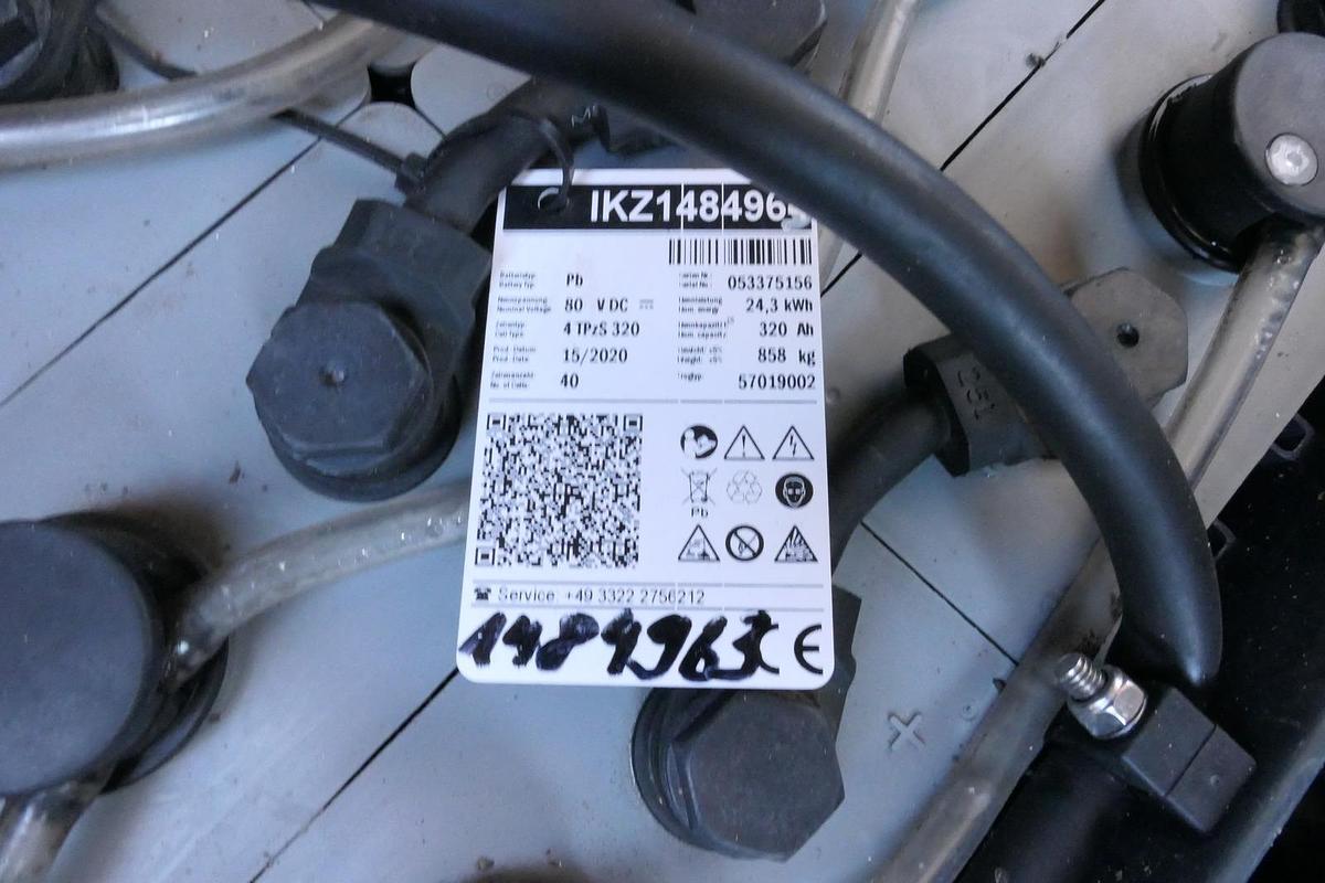 Gebraucht Linde W20 Schlepper Tractive Batterie 15/2020