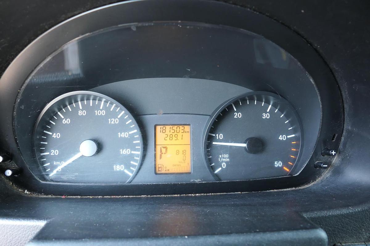 Gebraucht Mercedes-Benz SPRINTER 310 CDI MAXI EURO-5 KOFFER REGALE KAMERA DURCHGANG COC