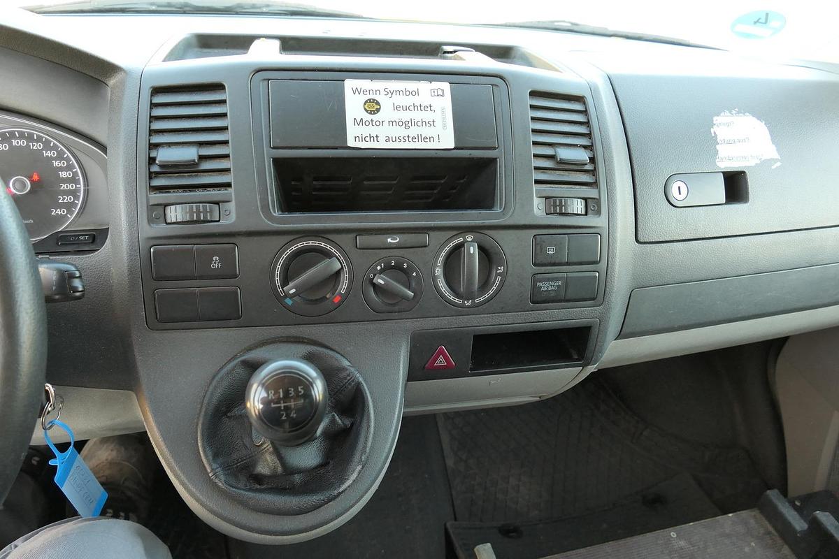 Gebraucht Volkswagen T5 Transporter 2.0 TDI PARKTRONIK EURO-5 2xSCHIEBETÜR CoC