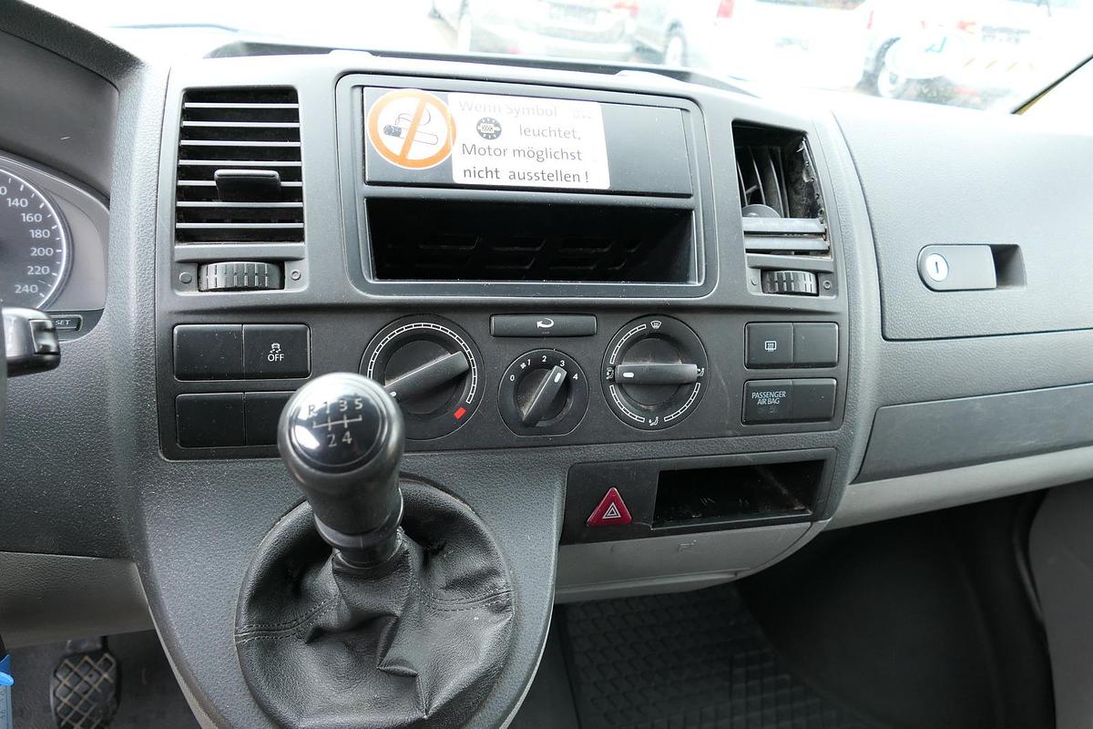 Gebraucht Volkswagen T5 Transporter 2.0 TDI 2-SITZER EURO-5 2xSCHIEBETÜR PARKTRONIK CoC