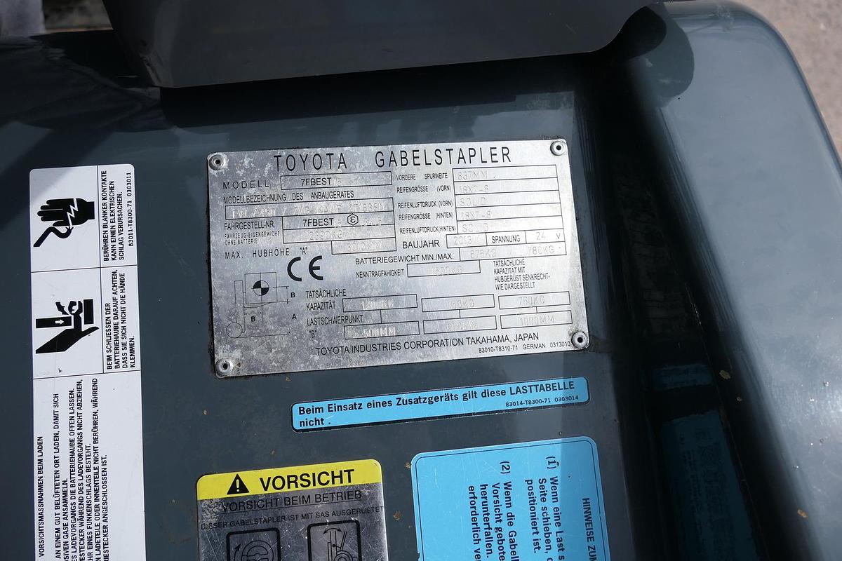 Gebraucht Toyota 7FBEST 15 Elektro 3-Rad