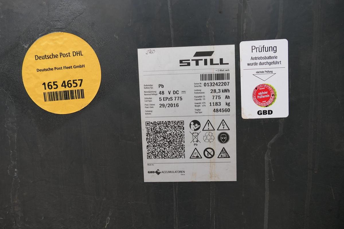 Gebraucht Still RX 20-18P/H 4RAD DUPLEX 4VENTIL BATTERIE 29/2016