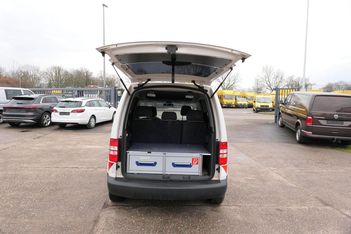 Gebraucht Volkswagen Caddy 1,6 TDI Typ 2K Automatik Klima Sortimo Werkstatteinbau