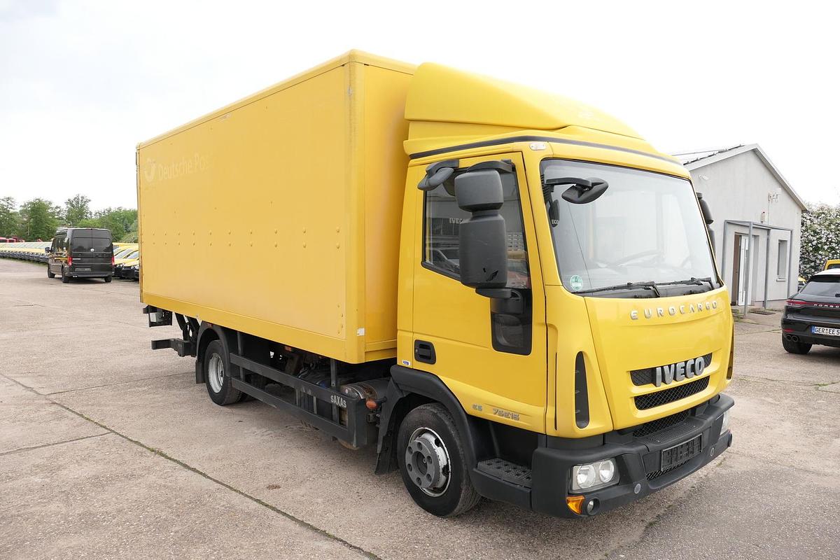 Gebraucht Iveco EuroCargo ML 75 E 16 P LBW LUFT AUTOMATIK EURO-5 Koffer-Innenlänge 5,4m
