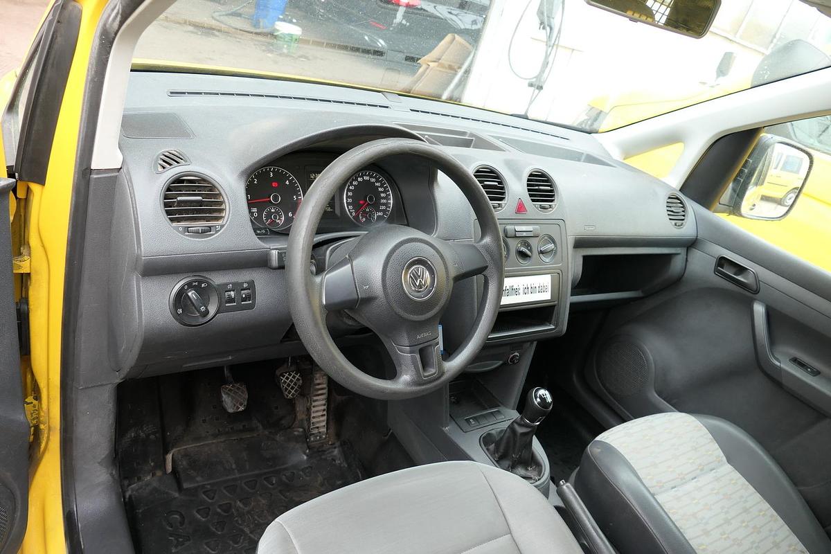 Gebraucht Volkswagen Caddy 2.0 TDI 2-Sitzer EURO-5 PARKTRONIK 6-GANG 2xSCHIEBETÜR CoC