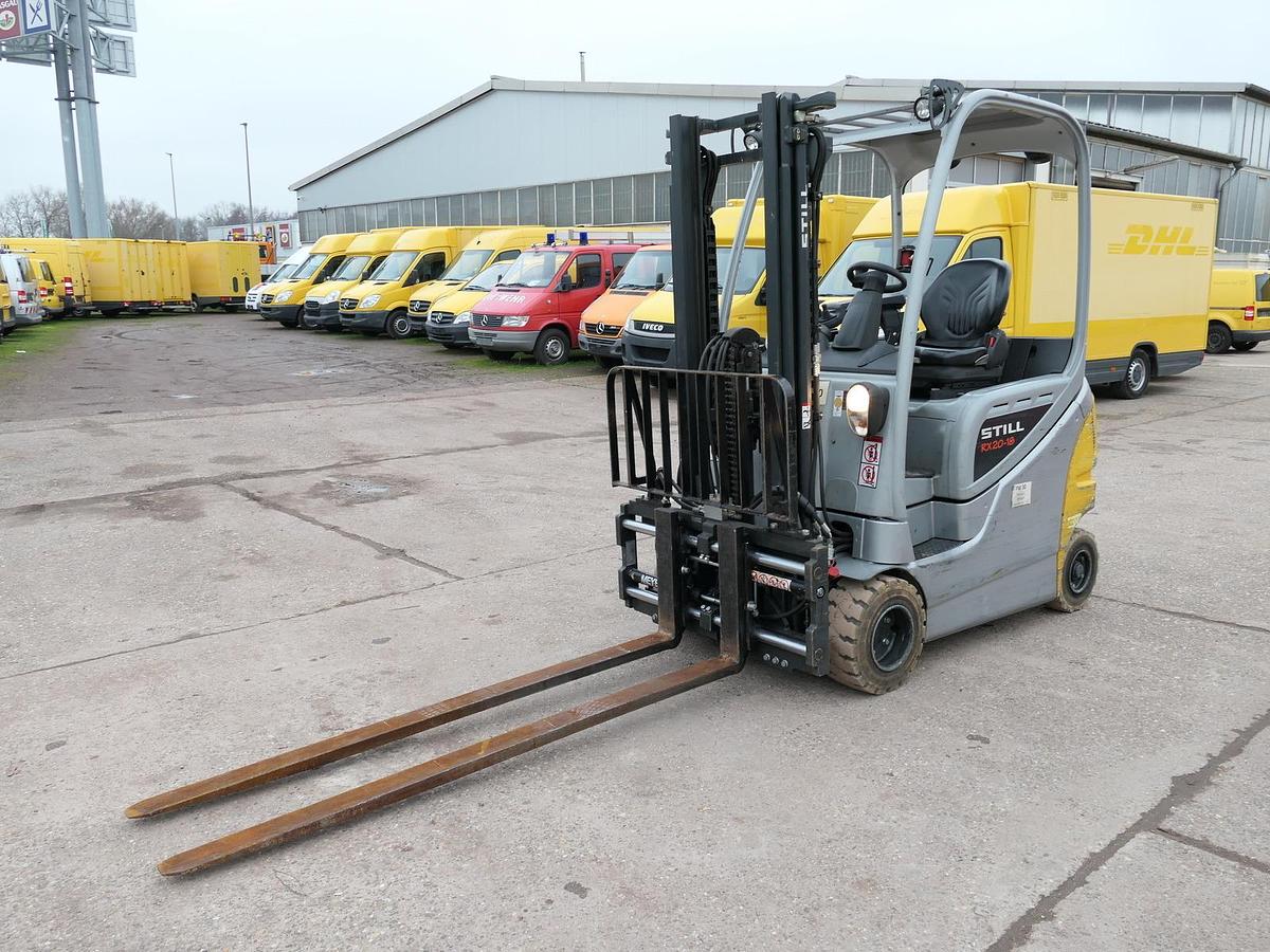 Gebraucht Still RX 20-18P/H 4-RAD 4-VENTILE DUPLEX Lange Gabeln