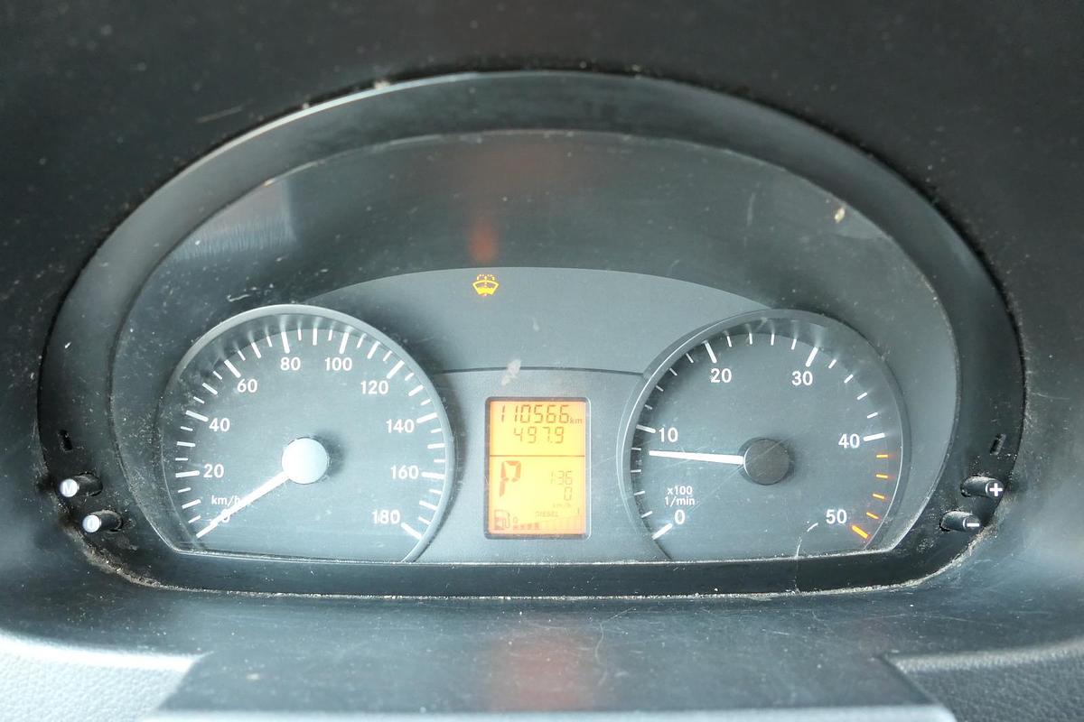 Gebraucht Mercedes-Benz SPRINTER 310 CDI MAXI EURO-5 KOFFER DURCHGANG REGALE KAMERA SERVICE