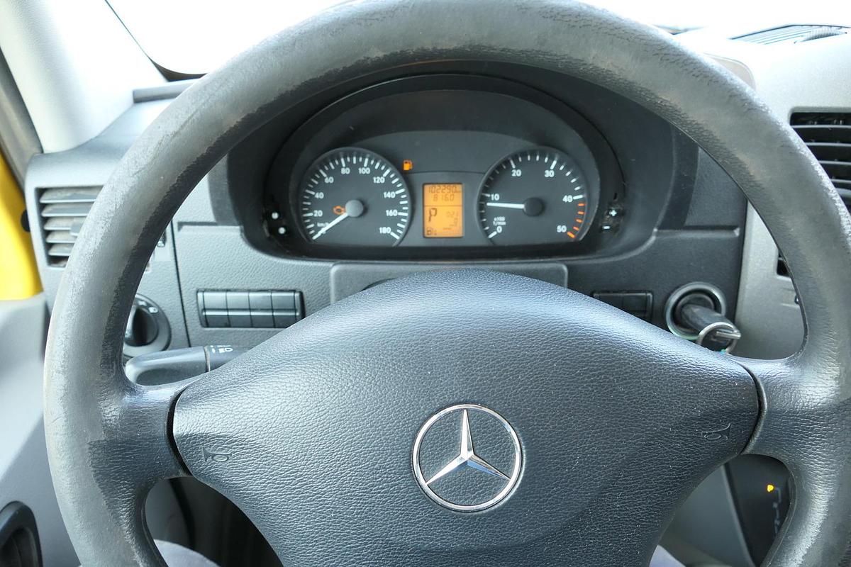 Gebraucht Mercedes-Benz SPRINTER 310 CDI MAXI EURO-5 KOFFER REGALE KAMERA DURCHGANG