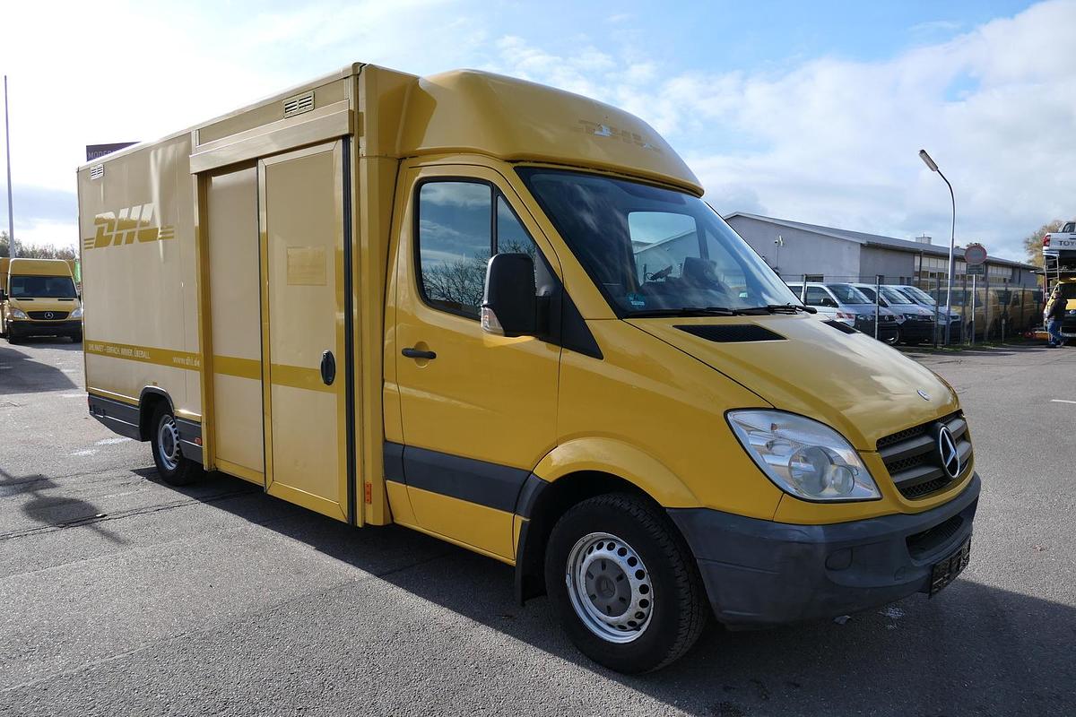 Gebraucht Mercedes-Benz SPRINTER 310 CDI MAXI EURO-5 KOFFER REGALE KAMERA DURCHGANG