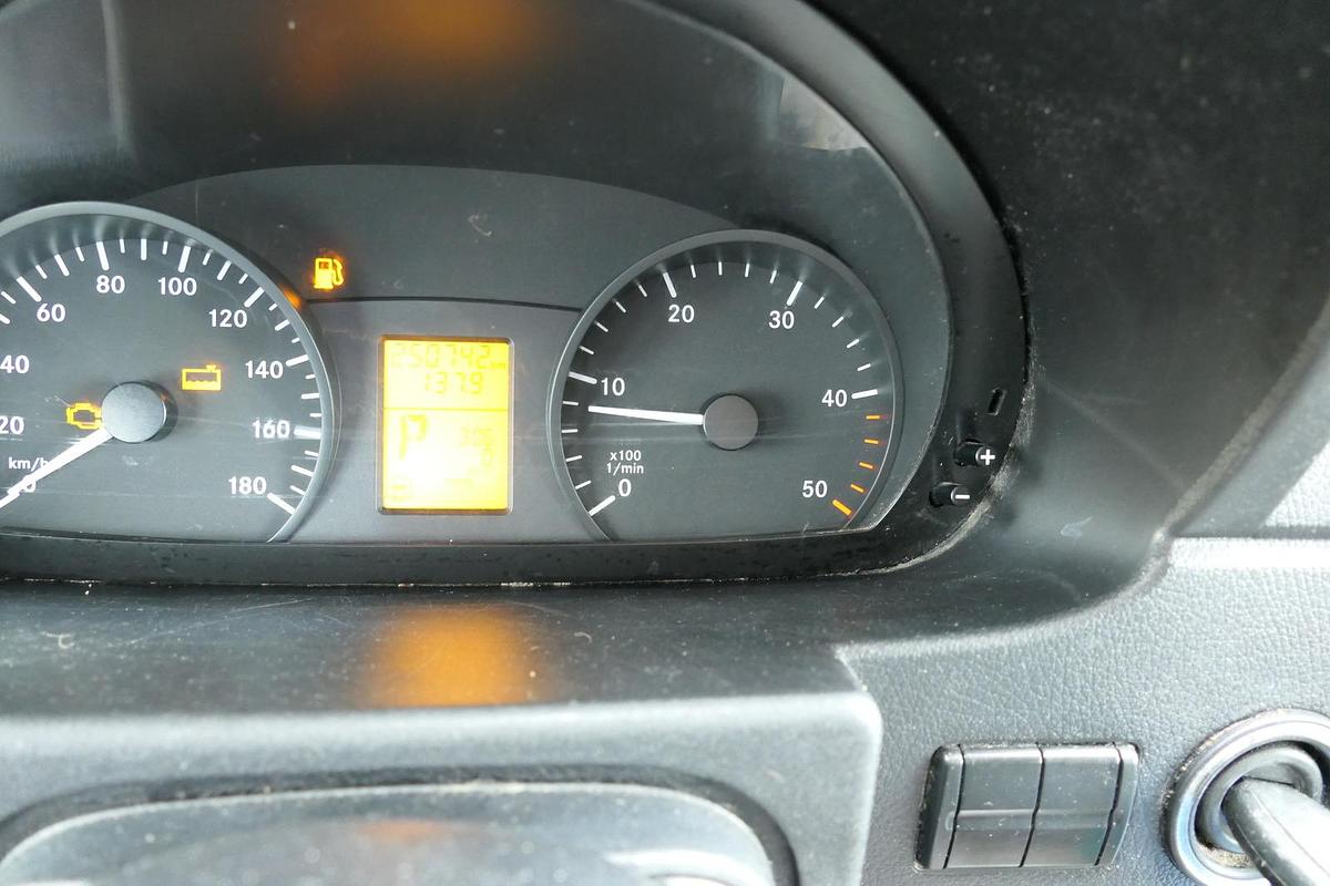 Gebraucht Mercedes-Benz SPRINTER 310 CDI MAXI EURO-5 KOFFER REGALE KAMERA DURCHGANG