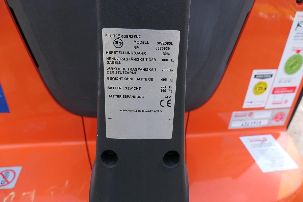 Gebraucht BT SWE 080L Batterie 15/2025