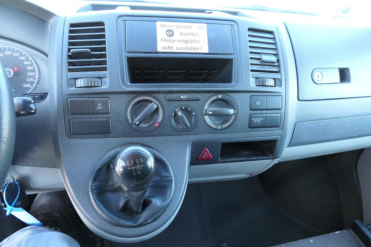 Gebraucht Volkswagen T5 Transporter 2.0 TDI PARKTRONIK EURO-5 2xSCHIEBETÜR CoC