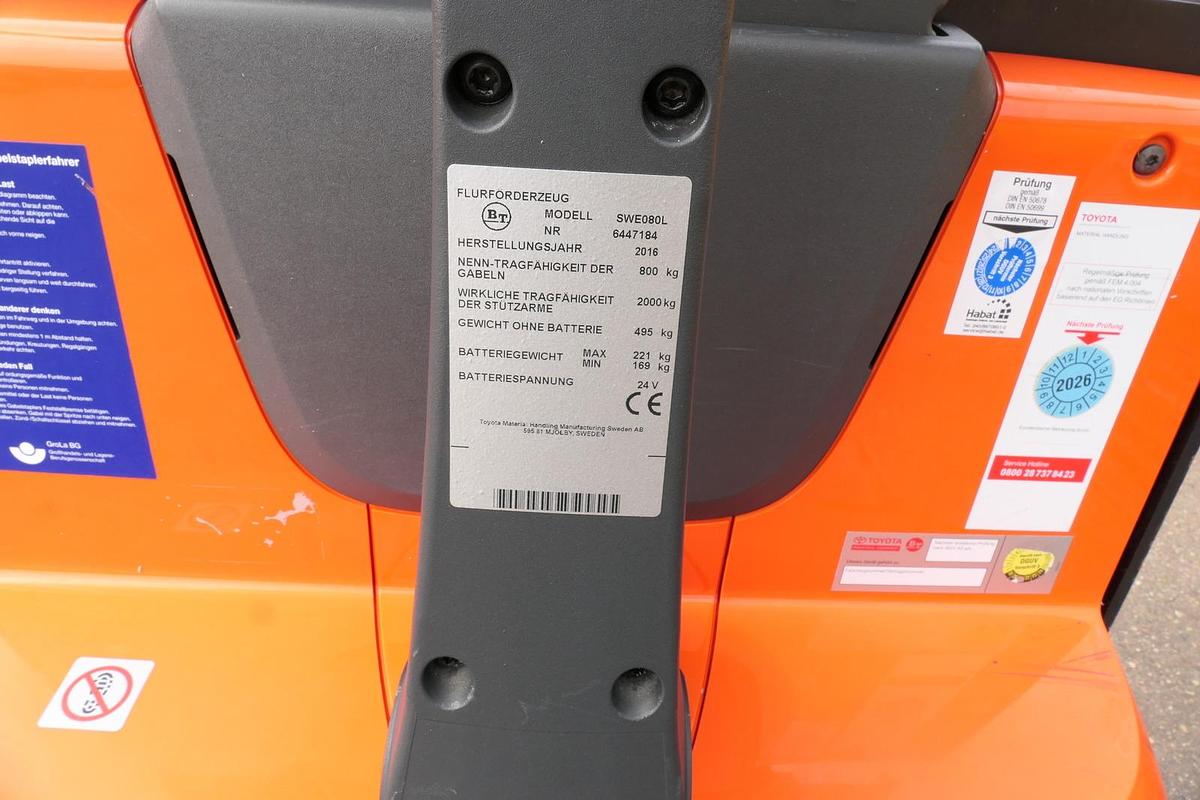 Gebraucht BT SWE 080L Batterie 15/2024