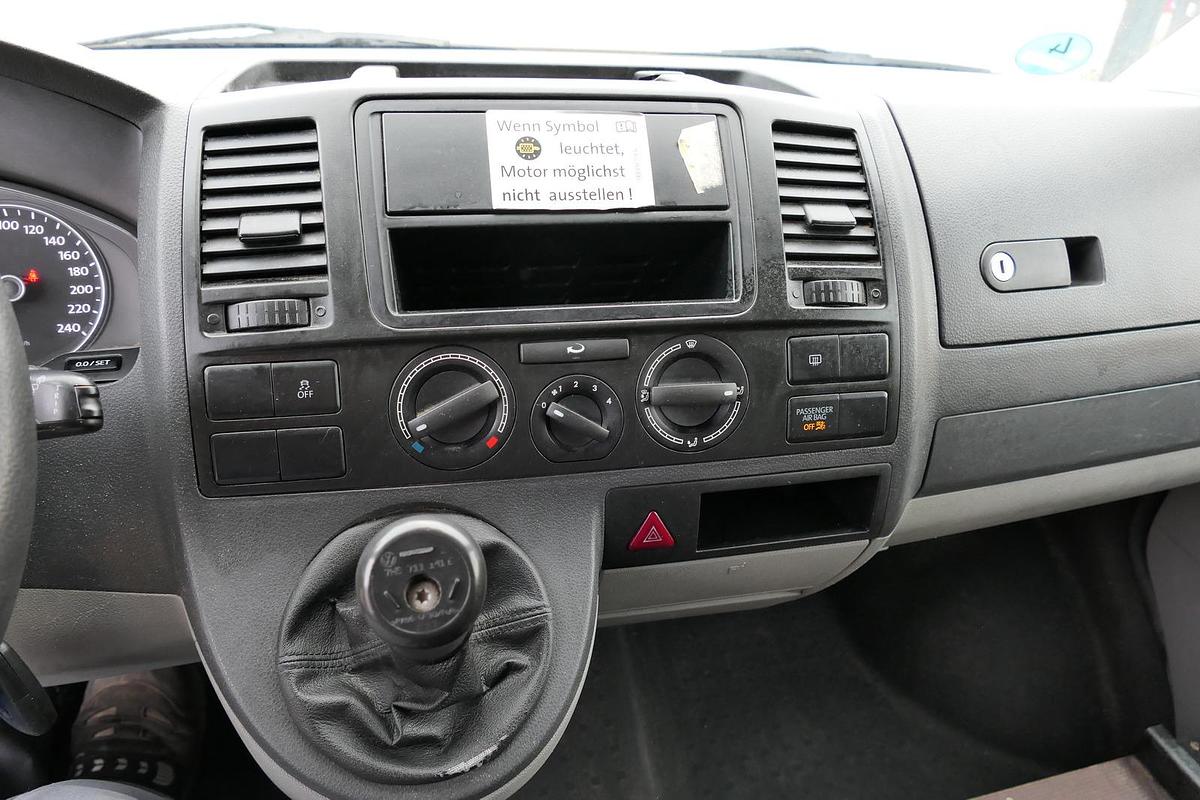 Gebraucht Volkswagen T5 Transporter 2.0 TDI PARKTRONIK EURO-5 2xSCHIEBETÜR CoC
