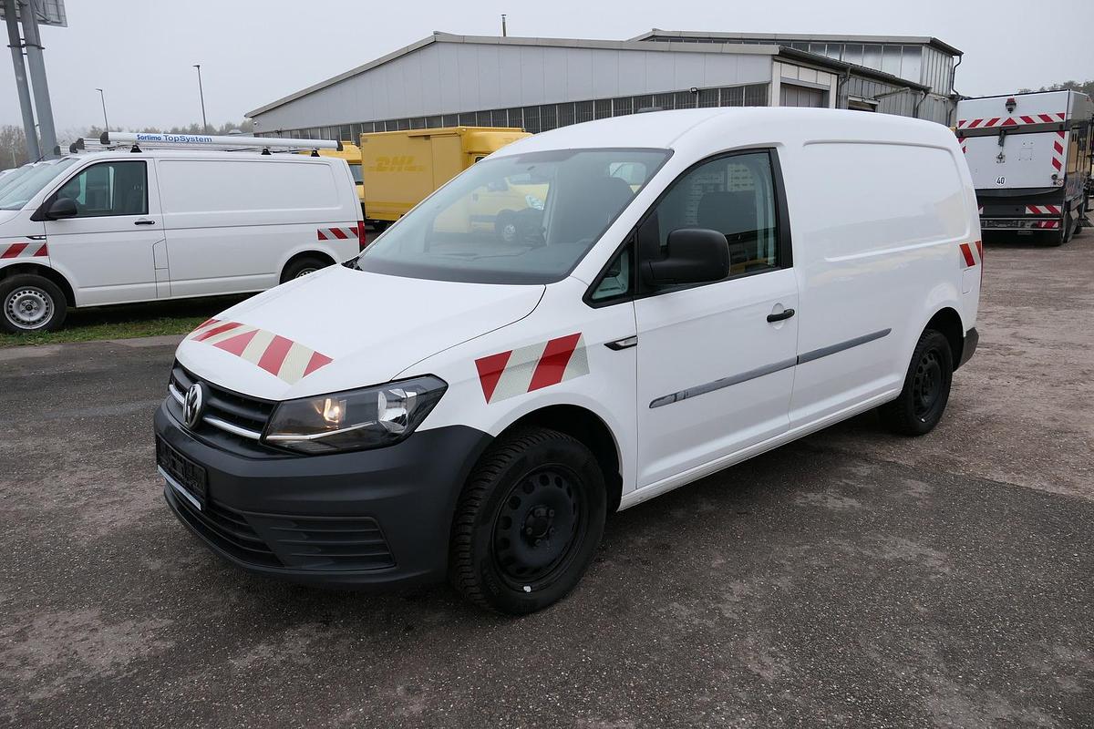 Gebraucht Volkswagen Caddy Maxi 2.0 TDI 4Motion 2-Sitzer Klima Tempomat AHK Werkstatteinbauten COC