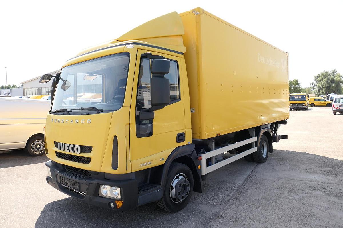 Gebraucht Iveco EuroCargo ML 75 E 16 P LBW LUFT AUTOMATIK EURO-5