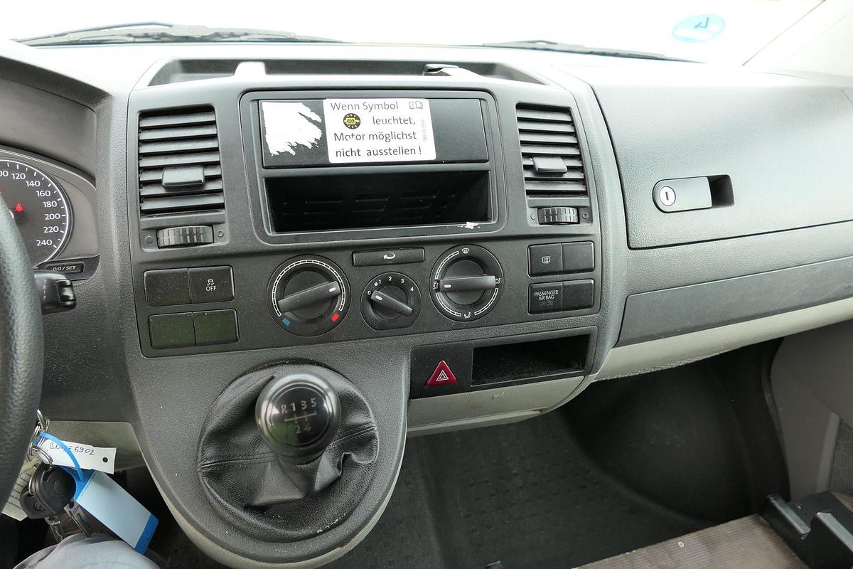Gebraucht Volkswagen T5 Transporter 2.0 TDI PARKTRONIK EURO-5 2xSCHIEBETÜR CoC