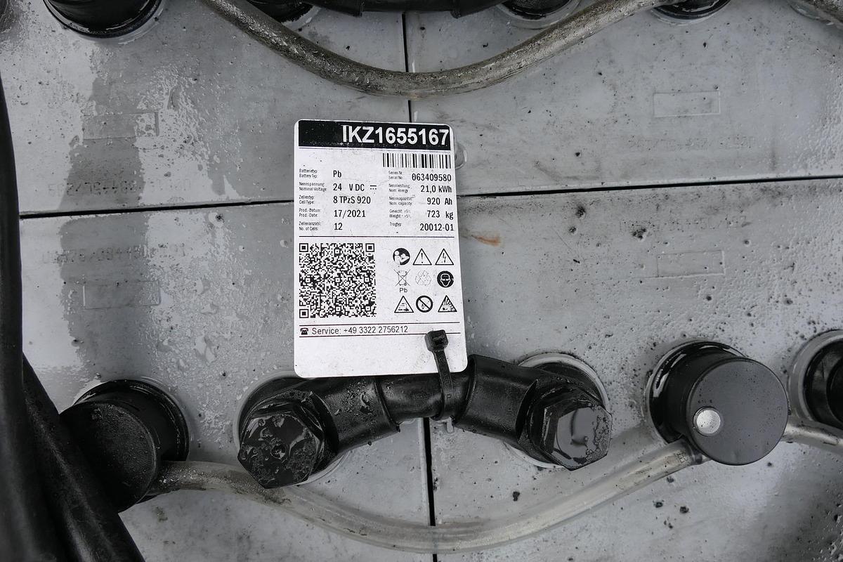 Gebraucht Toyota 7FBEST 15 Elektro Batterie 17/2021 3-Rad