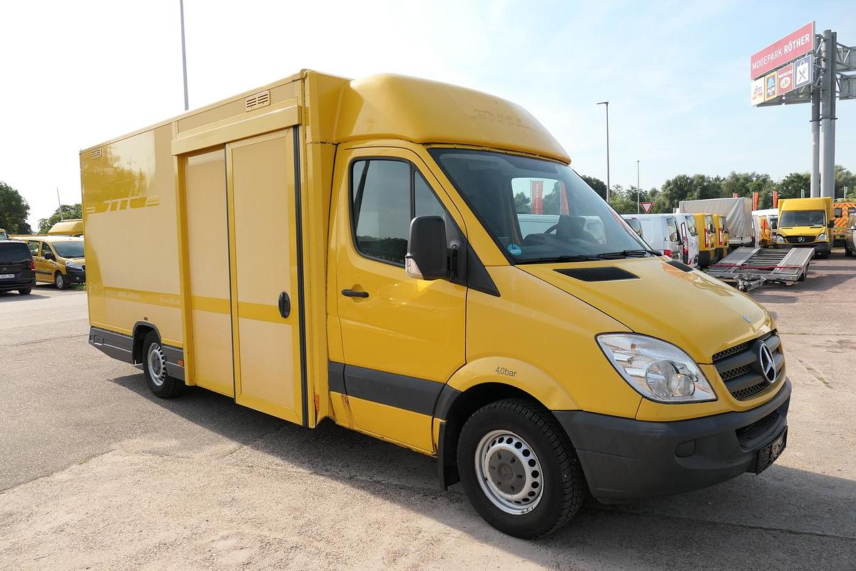 Gebraucht Mercedes-Benz SPRINTER 310 CDI MAXI EURO-5 KOFFER REGALE KAMERA DURCHGANG