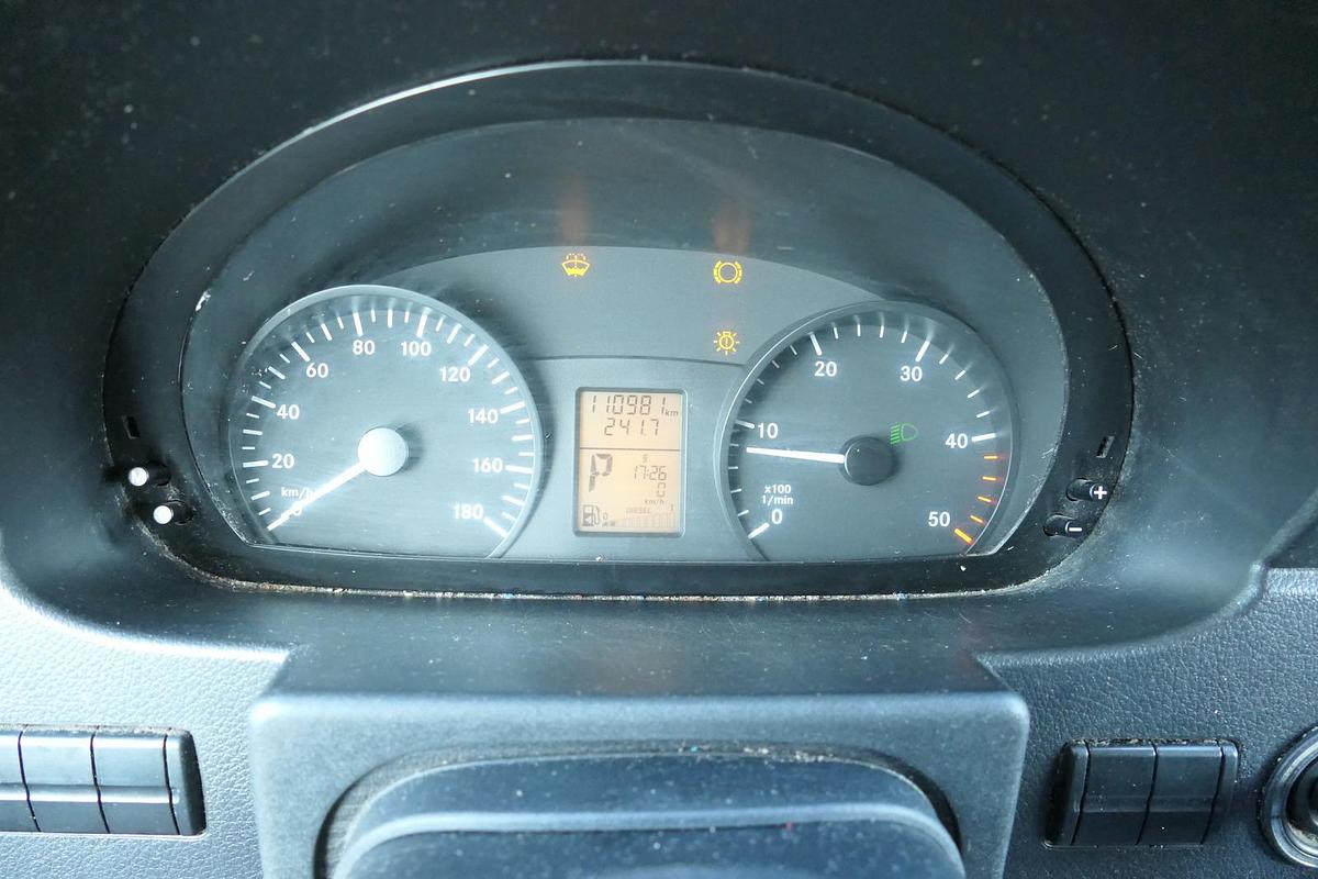 Gebraucht Mercedes-Benz SPRINTER 310 CDI MAXI EURO-5 KOFFER REGALE KAMERA DURCHGANG