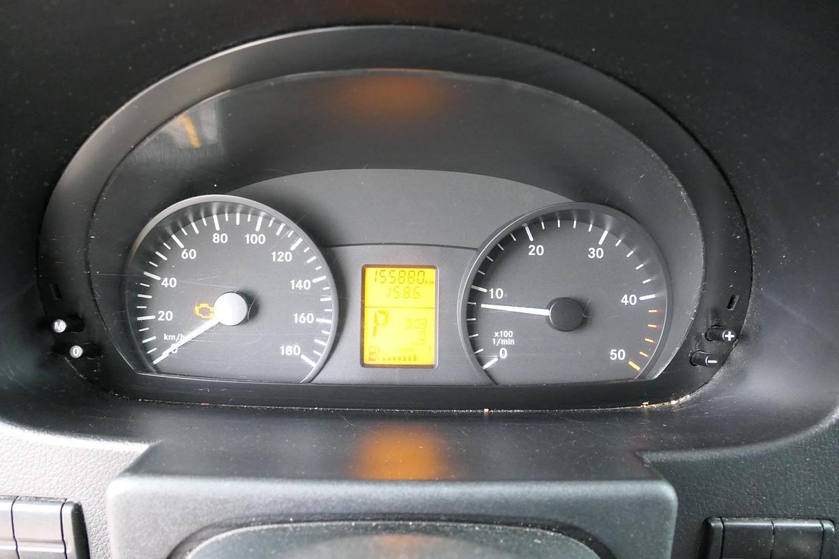 Gebraucht Mercedes-Benz SPRINTER 310 CDI MAXI EURO-5 KOFFER REGALE KAMERA DURCHGANG