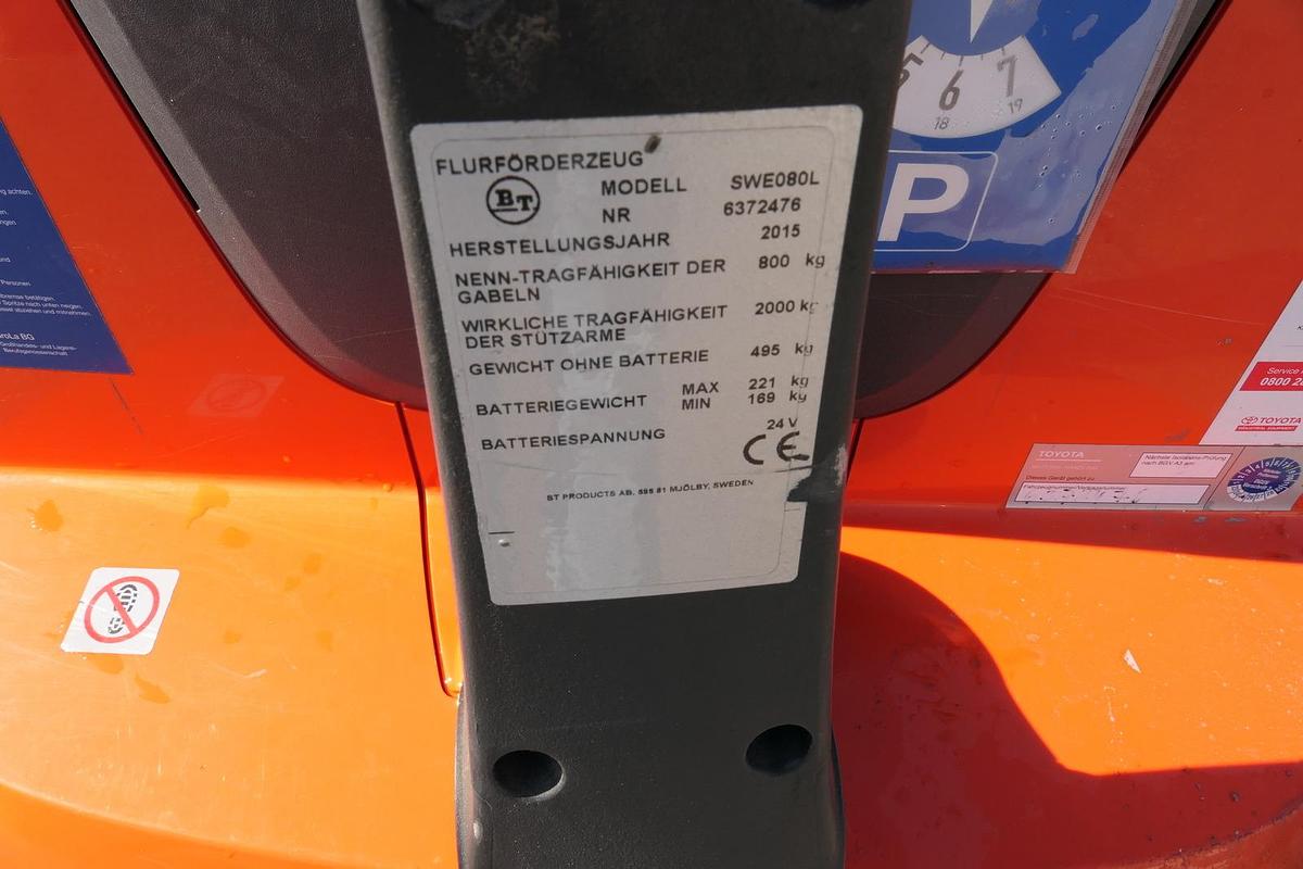 Gebraucht BT SWE 080L