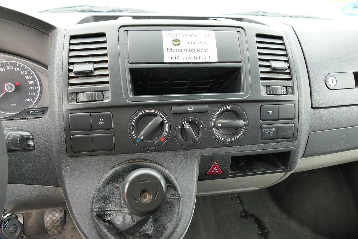 Gebraucht Volkswagen T5 Transporter 2.0 TDI PARKTRONIK EURO-5 2xSCHIEBETÜR CoC