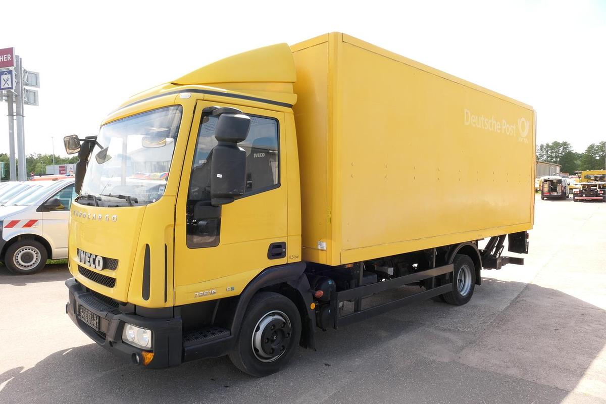Gebraucht Iveco EuroCargo ML 75 E 16 P LBW LUFT AUTOMATIK COC EURO-5