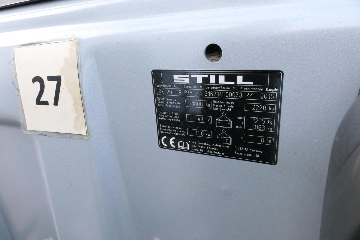 Gebraucht Still RX 20-18P/H 4-RAD Lange Gabeln