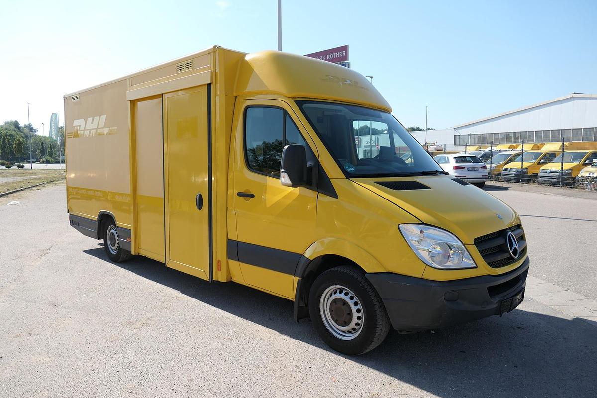Gebraucht Mercedes-Benz SPRINTER 310 CDI MAXI EURO-5 KOFFER REGALE KAMERA DURCHGANG