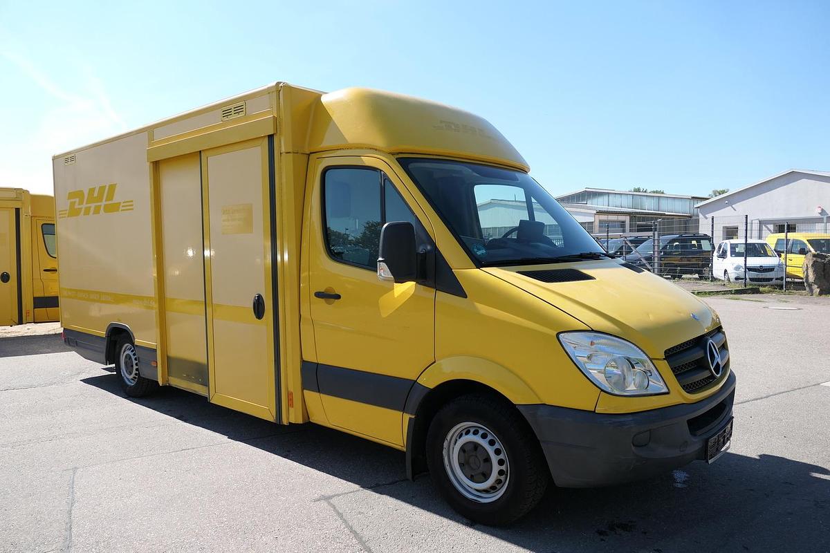 Gebraucht Mercedes-Benz SPRINTER 310 CDI MAXI EURO-5 KOFFER REGALE KAMERA DURCHGANG