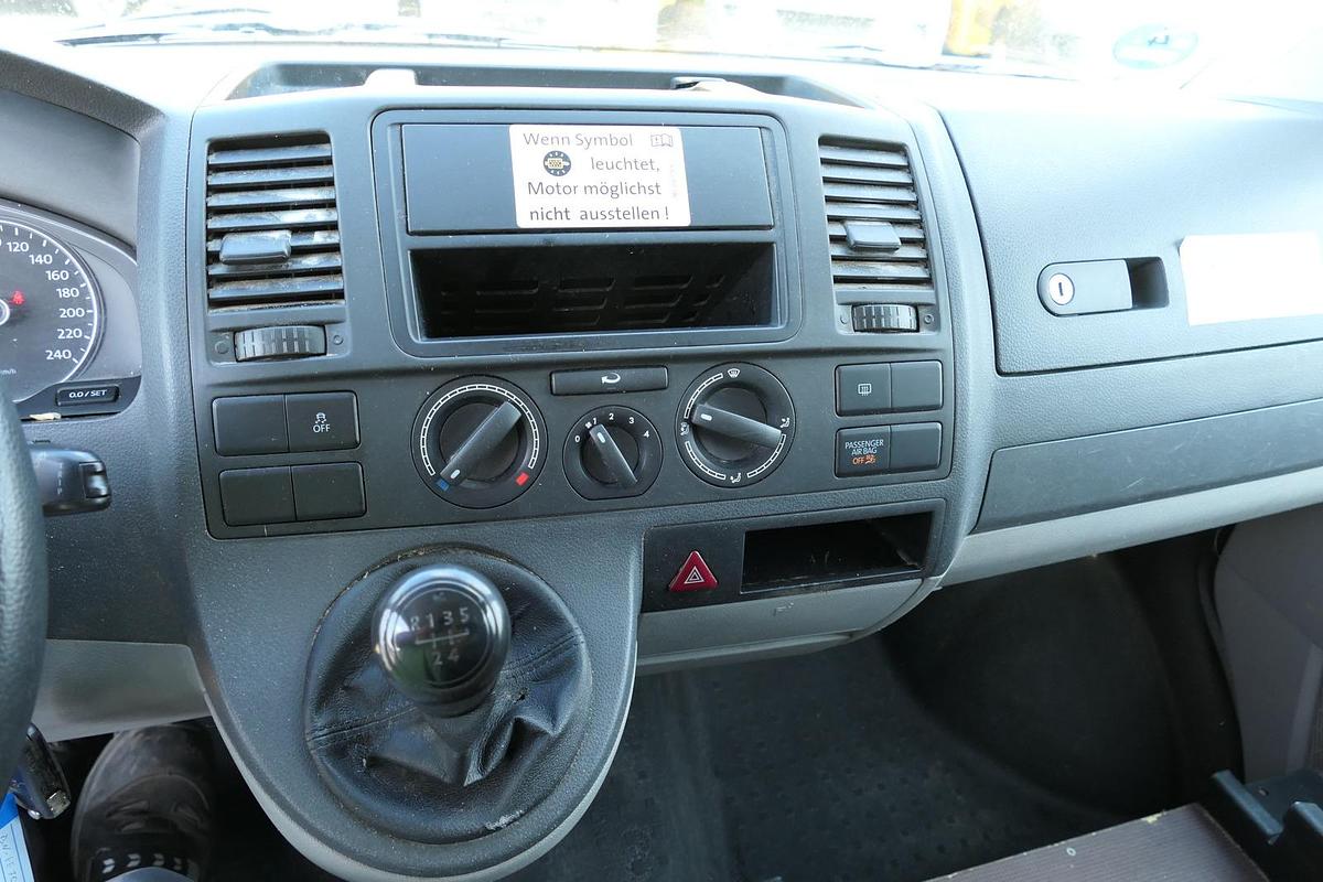 Gebraucht Volkswagen T5 Transporter 2.0 TDI PARKTRONIK EURO-5 2xSCHIEBETÜR CoC