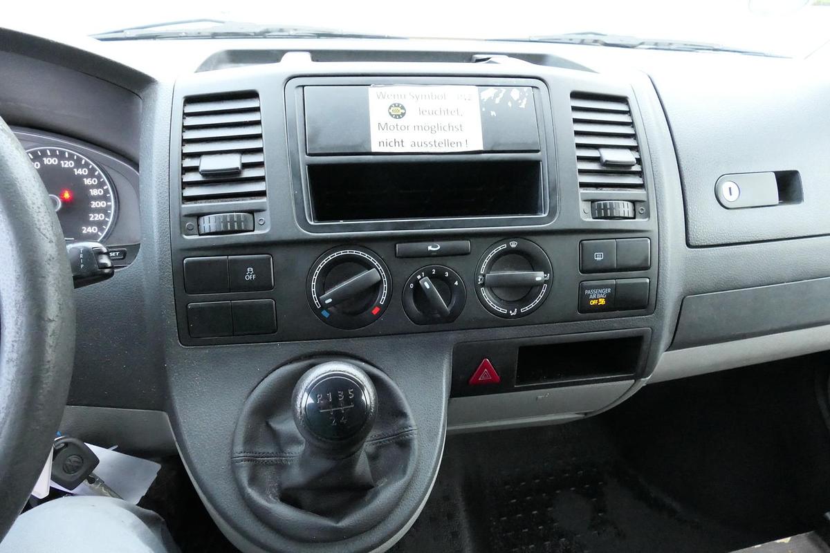 Gebraucht Volkswagen T5 Transporter 2.0 TDI PARKTRONIK EURO-5 2xSCHIEBETÜR CoC