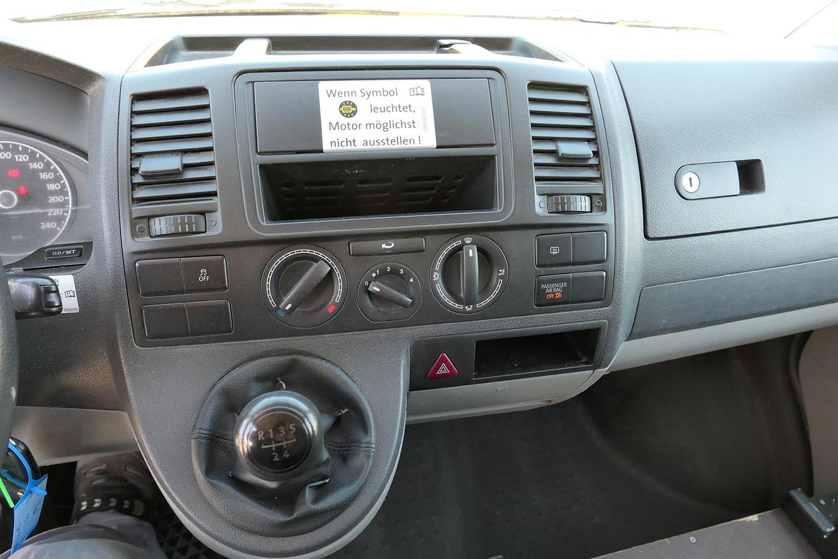 Gebraucht Volkswagen T5 Transporter 2.0 TDI PARKTRONIK EURO-5 2xSCHIEBETÜR CoC