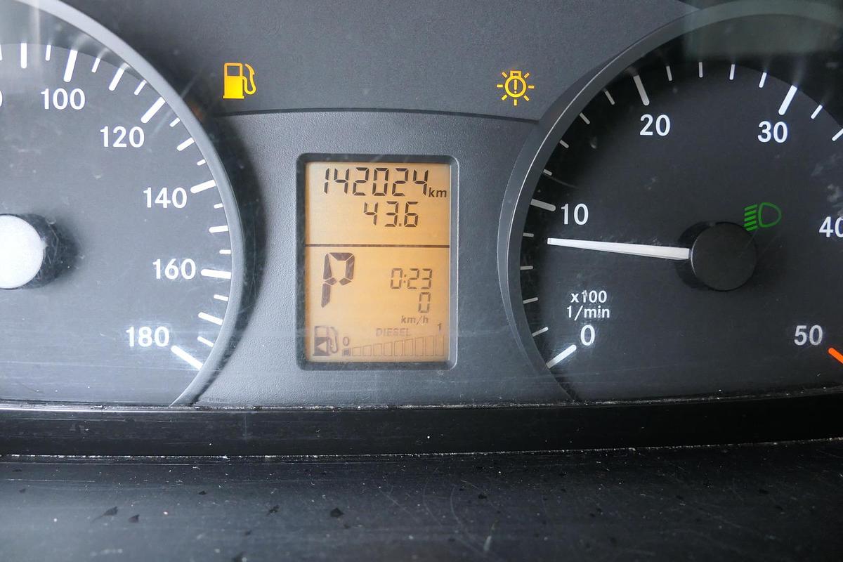 Gebraucht Mercedes-Benz SPRINTER 310 CDI MAXI EURO-5 KOFFER REGALE KAMERA DURCHGANG