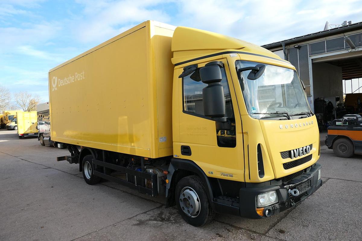 Gebraucht Iveco EuroCargo ML 75 E 16 P LBW LUFT AUTOMATIK COC EURO-5 Koffer-Innenlänge 5,5m