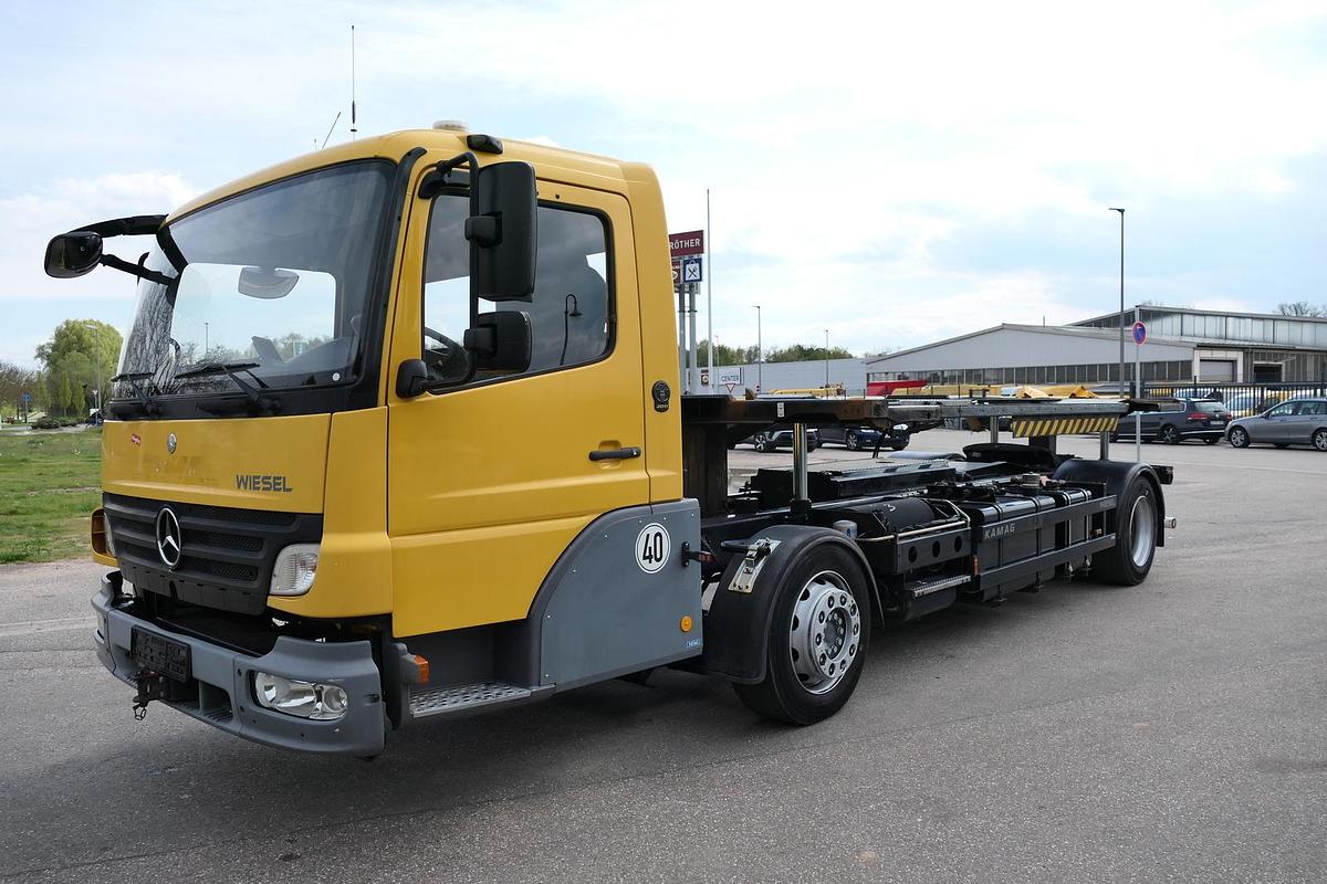 Gebraucht Mercedes-Benz KAMAG WBH 25 Wiesel Terberg Umsetzfahrz. Sattelkupplung KLIMA WEBASTO