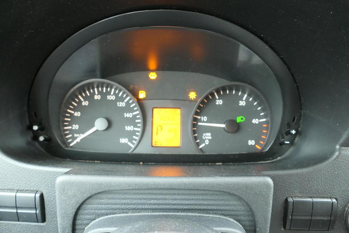 Gebraucht Mercedes-Benz SPRINTER 310 CDI MAXI EURO-5 KOFFER REGALE KAMERA DURCHGANG