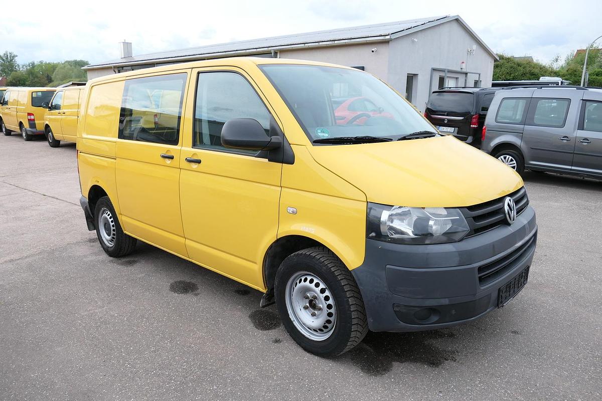 Gebraucht Volkswagen T5 Transporter 2.0 TDI PARKTRONIK EURO-5 2xSCHIEBETÜR CoC