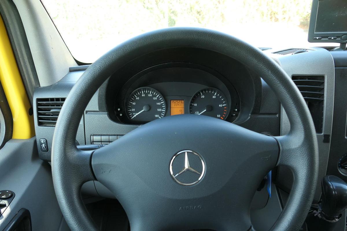 Gebraucht Mercedes-Benz SPRINTER 310 CDI MAXI EURO-5 KOFFER REGALE KAMERA DURCHGANG