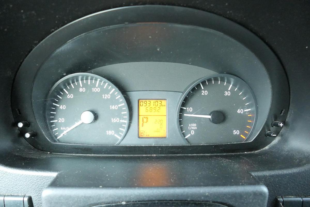 Gebraucht Mercedes-Benz SPRINTER 310 CDI MAXI EURO-5 KOFFER REGALE KAMERA DURCHGANG COC