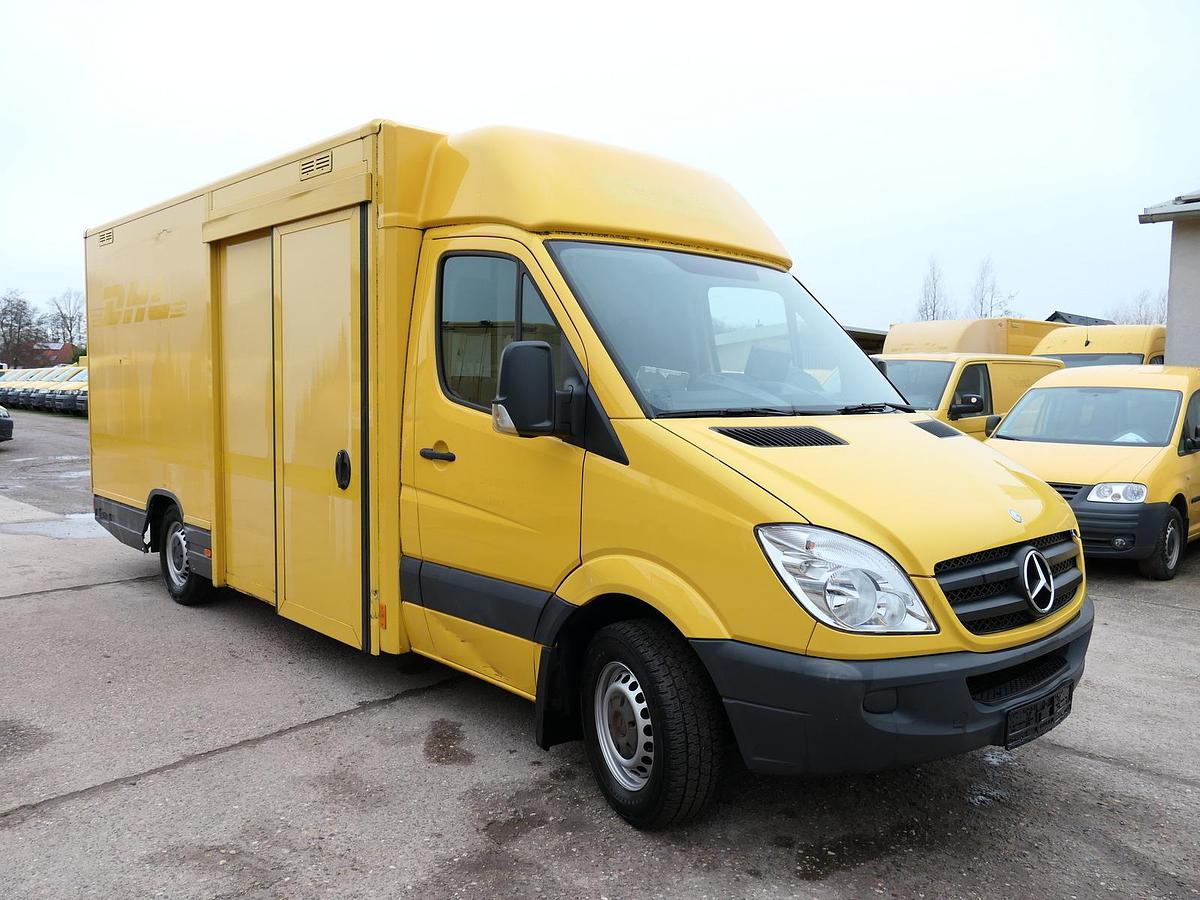 Gebraucht Mercedes-Benz SPRINTER 310 CDI MAXI EURO-5 KOFFER REGALE KAMERA DURCHGANG