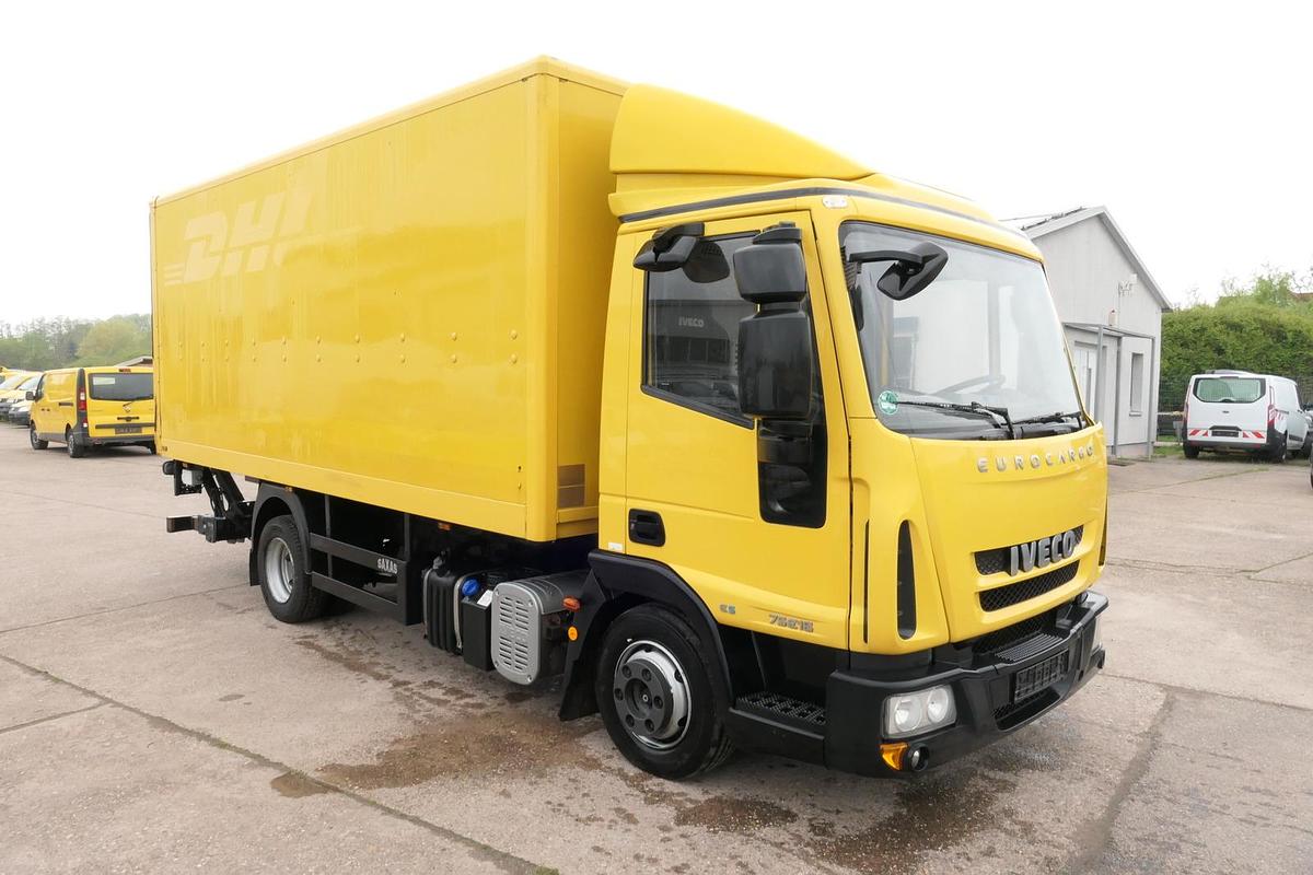 Gebraucht Iveco EuroCargo ML 75 E 16 P LBW LUFT EURO-5
